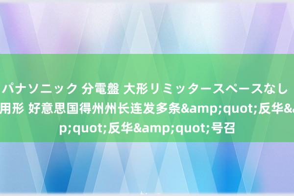 パナソニック 分電盤 大形リミッタースペースなし 露出・半埋込両用形 好意思国得州州长连发多条&quot;反华&quot;号召