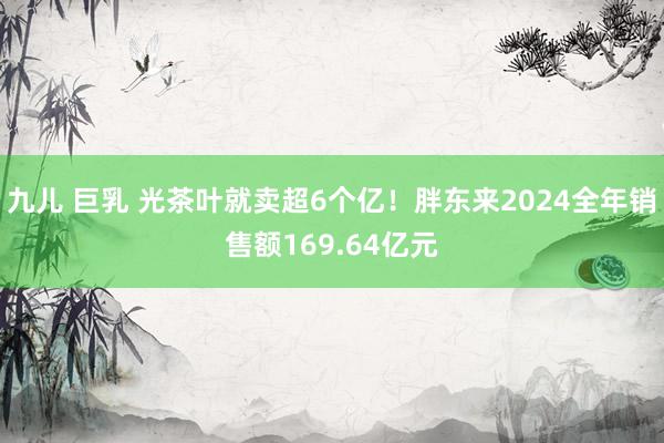 九儿 巨乳 光茶叶就卖超6个亿！胖东来2024全年销售额169.64亿元